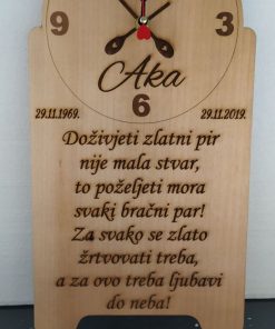 Sat drveni Zlati pir