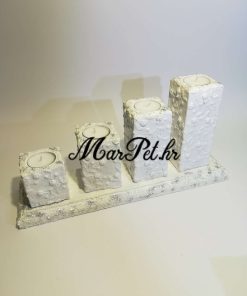 Adventski Svijećnjak - Uzorak Cvijeća