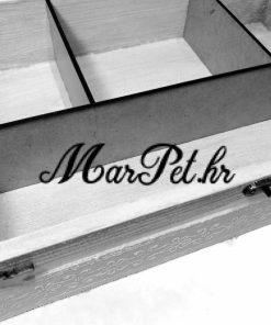 kutija drvena dekupaž