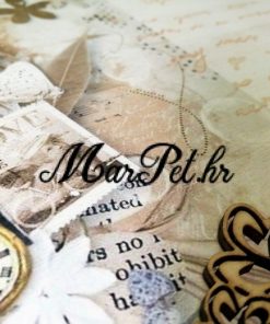 kutija drvena dekupaž