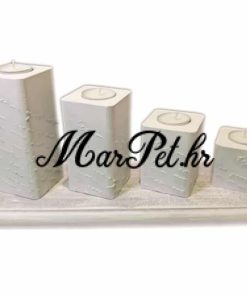 svjećnjak adventski bijeli