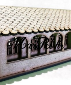 Drvene ukrasne kućice sa LED rasvjetom - 8m