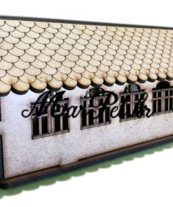 Drvene ukrasne kućice sa LED rasvjetom - 8m