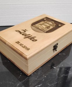 Poklon paket drvena kutija