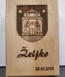 Poklon paket drvena kutija