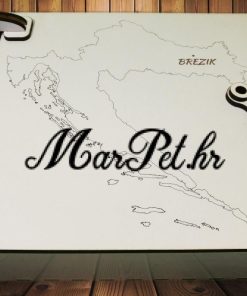 Poklon paket kutija s čuturicom i čašama - Bijeli