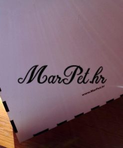 Poklon paket kutija s čuturicom i čašama - Bijeli