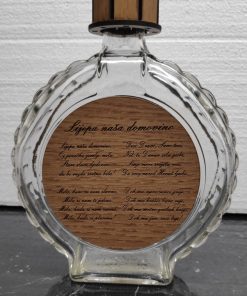 Čuturica staklena ukrasna drvo