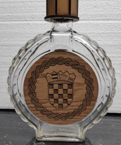 Čuturica staklena ukrasna drvo