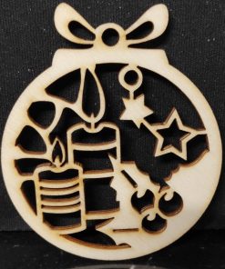 Kuglice drvene božić set 1-2