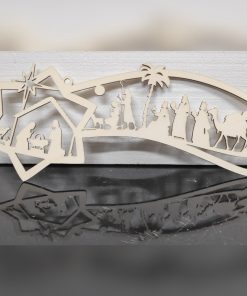 Božićna zvijezda repatica u drvetu