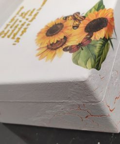 Kutija drvena dekupaž