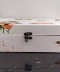 Kutija drvena dekupaž