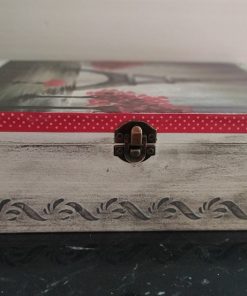 Kutija drvena dekupaž