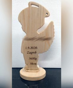 Anđeo na stalku puno drvo