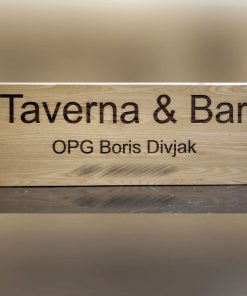 Natpis u dasci 100x35