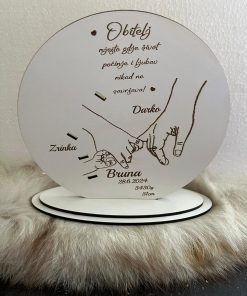 stalak za narukvice mame i bebe