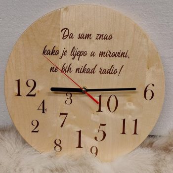 Sat za mirovinu okrugli