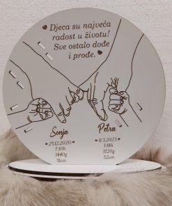 stalak za narukvice mame i bebe