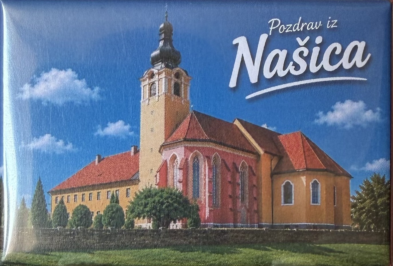 MarPet magnet s motivom crkve sv. Antuna Padovanskog u Našicama