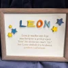 Okvir sa imenom Leon sa značenjem imena